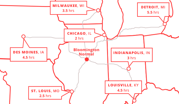 Distance map